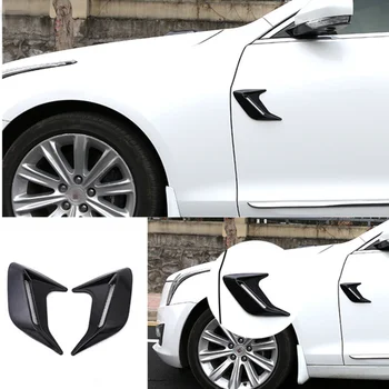 

2pcs Universal Car Simulation Side Vents Decorative Air Flow Intake Hood For Chevrolet Cruze Aveo Lacetti Captiva Cruze Niva