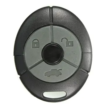 

3-Button Remote Key Case Fob Battery Repair Kit For Rover MG ZR TF ZS ZR ZT Switches Black