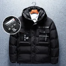 Термометр хлопок-ватник одежда мужской короткий Фонд утолщение мужская одежда молодежное Свободное пальто зима даже хлопок Кепка