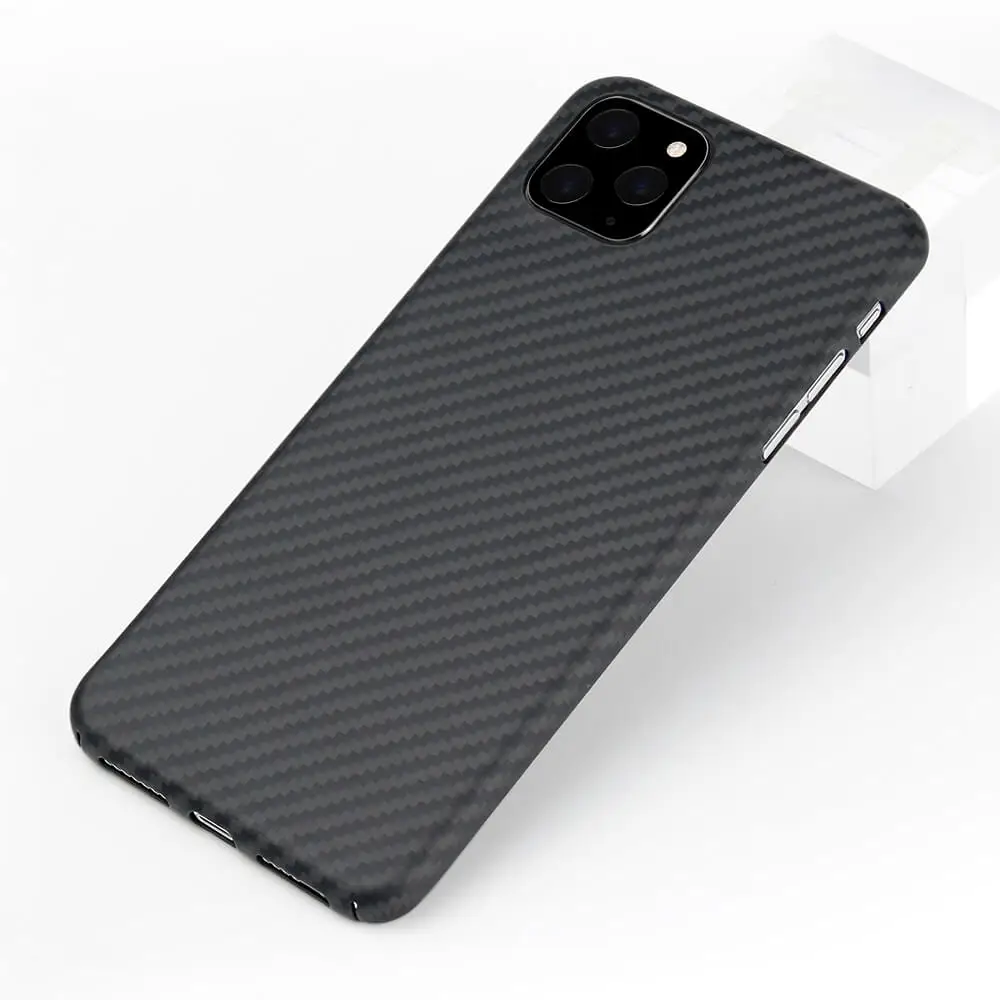 MONOCARBON арамидное волокно чехол для iPhone 11 Pro 5,8 ''11 6,1'' 11 Pro 6,5 ''с 4 Сторон защиты Тонкий чехол