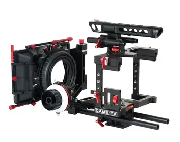 

CAME-TV BMCC Rig Mattebox A/B Follow Focus 15mm Rod Blackmagic