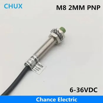 

M8 Inductive Proximity Sensor NO NC 10-30v dc IM8-2-DPA DPB 2mm Detect Cylinder Metal Switch PNP