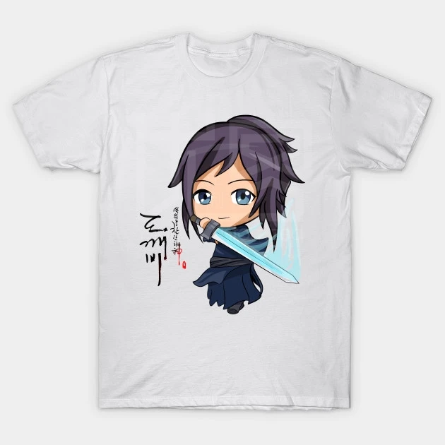 

Kim Shin Goblin Korean Drama Anime T Shirt Genuine men's T-shirt cotton jersey