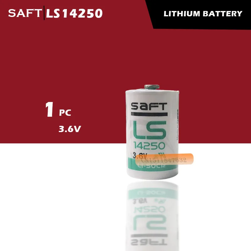 Новый оригинальный Saft LS14250 1/2AA 3,6 В PLC промышленной автоматизации ЧПУ литиевая батарея Бесплатная доставка