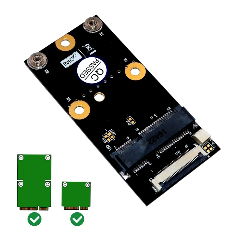 PPYY-Mini PCI-E для M.2 NGFF ключ B/M/B+ M адаптер с ffc-кабелем для WiFi комбинированной bluetooth-карты