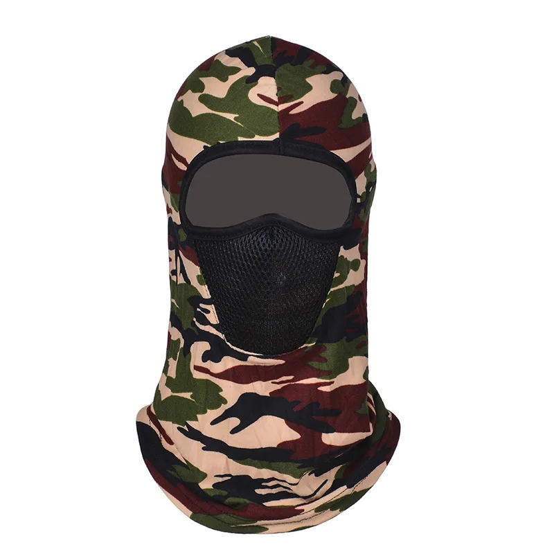 male scarf Zawaland Windproof Headgear Motorcycle Riding Hat Mountaineering Outdoor Sun Protection Camouflage Mask Summer Unisex Scarf hair scarf for men