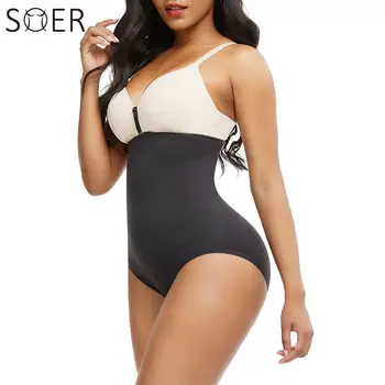 

SHER New Butt lifter High Waist Control Panties Waist Trainer Shapewear Hip Enhancer Body Shaper Slimming Women Underwear Briefs