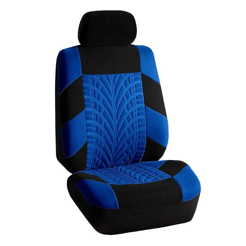 Single Seat Blue VODOOL чехол для автомобильных сидений, набор универсальных чехлов для автомобильных сидений, защитный чехол для сидений автомобиля - Название цвета: Single Seat Blue