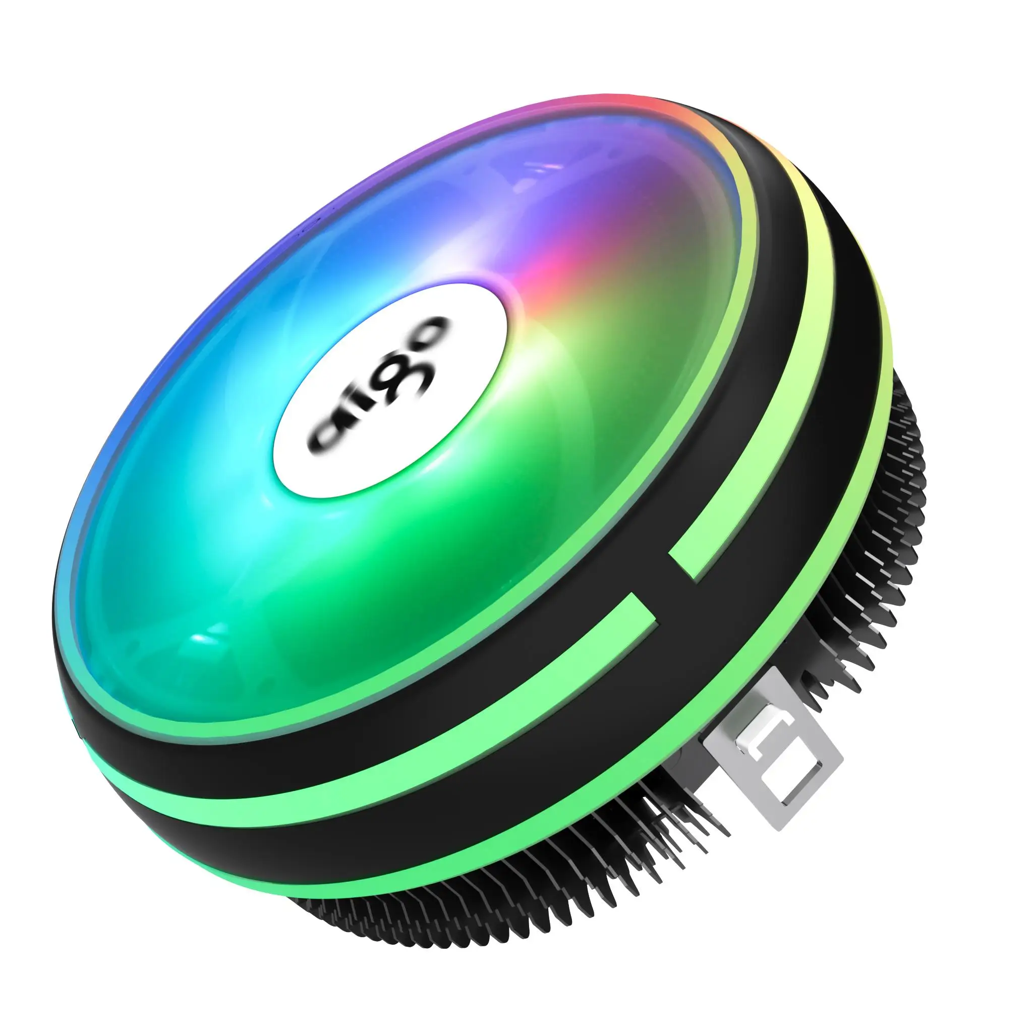 Темно-синий Darkflash Aigo кулер для процессора радиатор светодиодный радиатор AMD Intel тихий 3Pin PC cpu Охлаждающий радиатор вентилятора LGA/115X/775/AM3/AM4 - Цвет лезвия: Темно-синий