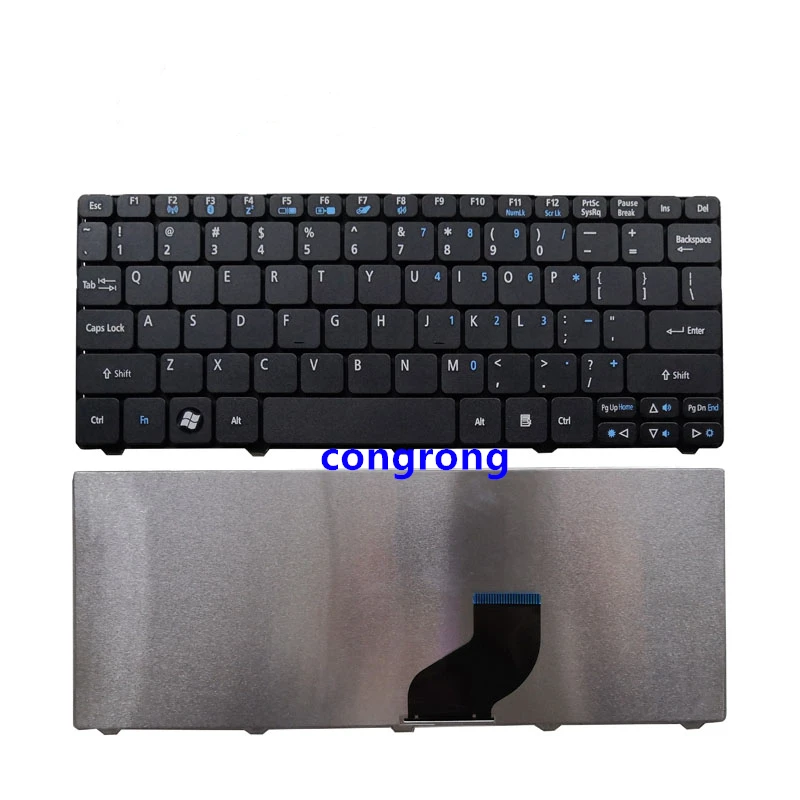 Клавиатура для ноутбука Acer Emachines ZE6 ZE7 пав70 пав80 NAV50 350 eM350 NAV51 355 eM355 D255E AOD255E NAV70 POVE6 US