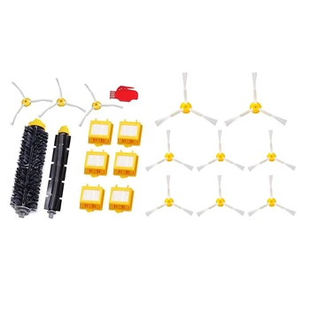 

20 Pcs Clean Accessories for IRobot Roomba Robotic Vacuum Cleaner: 8 Pcs Brushes 800 and 900 Series & 12 Pcs Filter Set