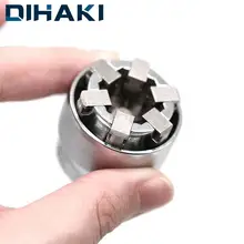 Гаечный ключ с трещоткой, универсальный гаечный ключ, втулка, все фитинги, хром, молибденовая сталь, для 3/" приводного ключа, 10-19 диаметр, ручной инструмент