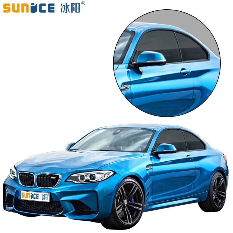 Sunice 2 шт. комбинация 35% VLT УФ-пленка для окна автомобиля Солнечный Оттенок для автомобиля заднего и заднего стекла Защита от солнца стикер конфиденциальности