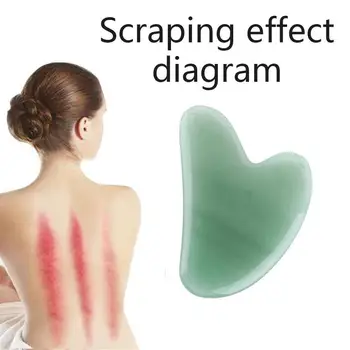 

Jade Push Massageador Face Lift Tools Face Massager Beauty Jade Skin Massage Roller Natural Care Tools S4B9