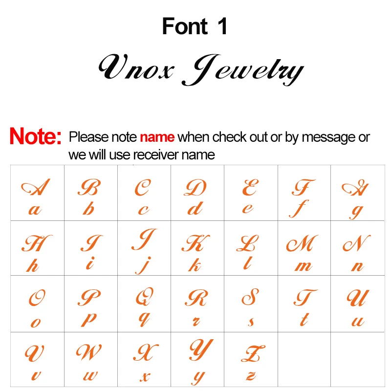 Vnox сердце икона имя ожерелье пользовательские начальные слова Чокеры для женщин ювелирные изделия из нержавеющей стали Стильный персонализированный подарок - Окраска металла: Font 1