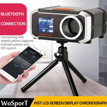 

LCD Hunting Speed Tester Easy Operation With Battery Powered Shooting Chronograph Accessories for Bluetooth IOS Android Phone