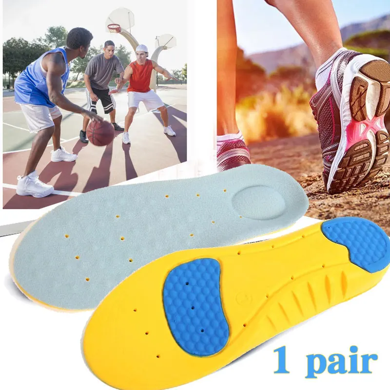 Силикагель стелька orthotic стелька Арка Поддержка обуви стельки спортивные 2 шт стелька с амортизацией ударов мягкие Здоровые Удобные