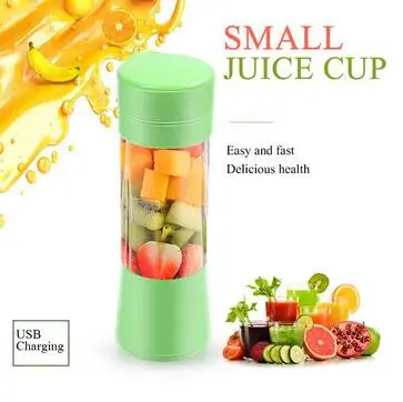 

400ML Portable Juice Blender USB Juicer Cup Household Multi-function Fruit Mixer Six Blades Mixing Machine Smoothies Baby Food