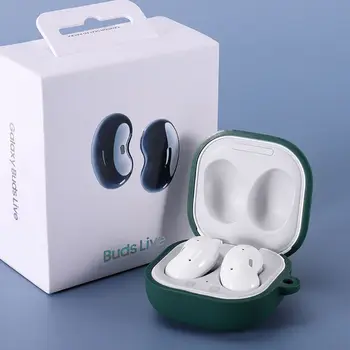 

Washable Dustproof Protective Cover Silicone Case for Galaxy-Buds live Earphone 35EA