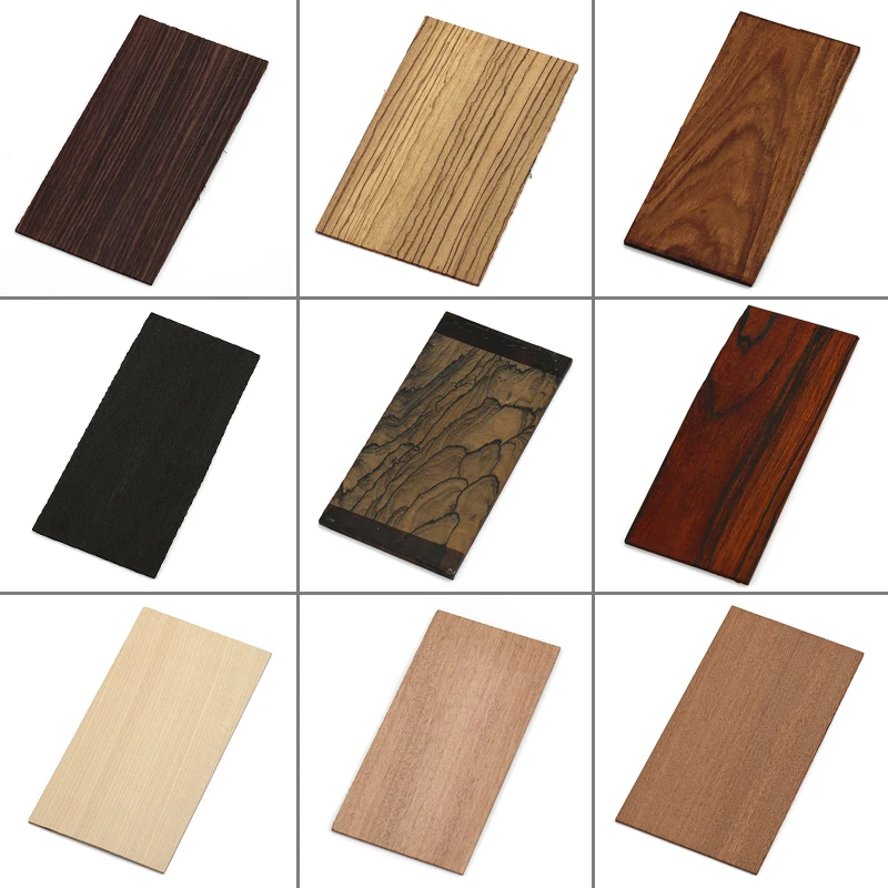 

1PCS Guitar Headstock veneer makeup board guitar head patch decoration solid wood electric guitar guard board back production