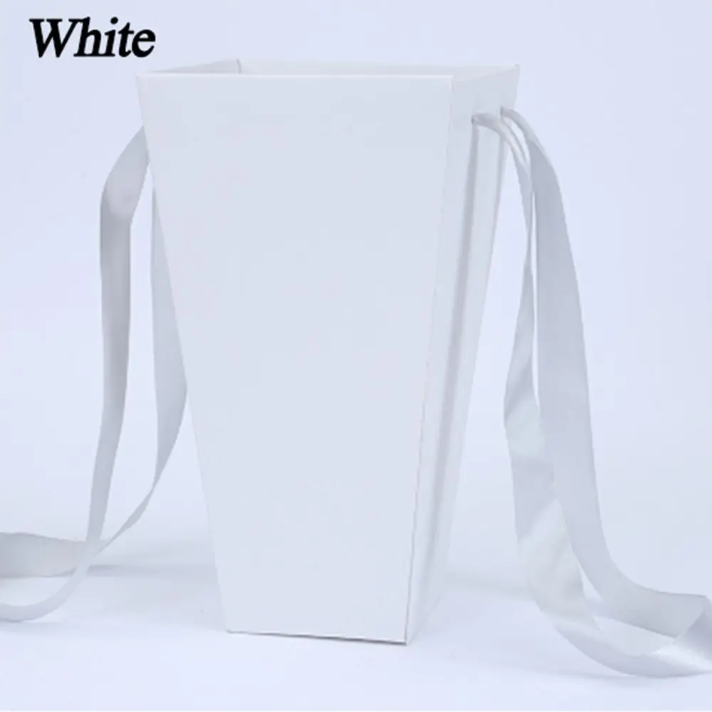 B(white) 165*120 мм новые круглые бумажные коробки для цветов с крышкой, ведерко для цветов, подарочная упаковочная коробка, подарочные коробки для конфет, вечерние, Свадебные Поставки - Цвет: B(white)