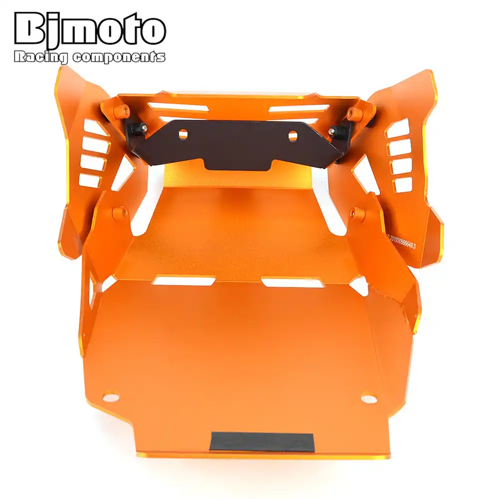 BJMOTO Мотоцикл CNC щит Нижняя противоскользящая пластина под двигателем Защитная