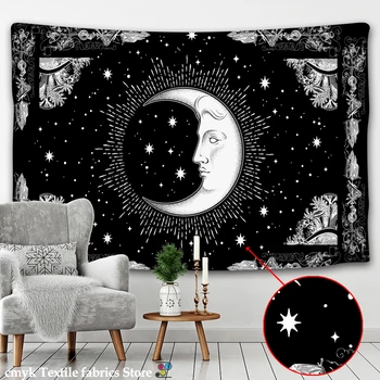 

Tarot Card Tapestry Wall Hanging Astrology Divination Bedspread Beach Matwitchcraft Mandalay hippie mandalas brujeria