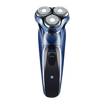 

Men's Electric Shaver - Corded and Cordless Rechargeable 3D Rotary Shaver Razor for Men with Pop-Up Sideburn Trimmer Wet and Dry
