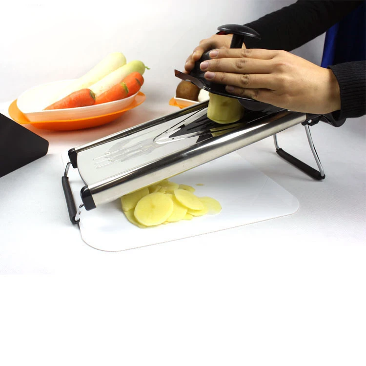 multifuncional forma slicer chopper fatia de aço inoxidável frutas vegetal cortador com lâminas ferramenta cozinha