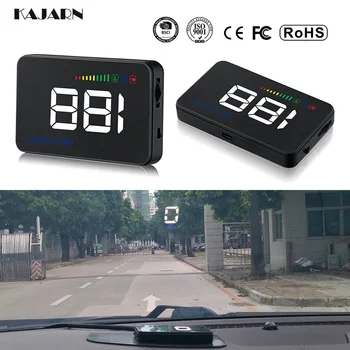 

Head up display HUD headup display car electronics OBD2 Speedometer car Projector 3.5 Inch Digital Alarm Systems car obd