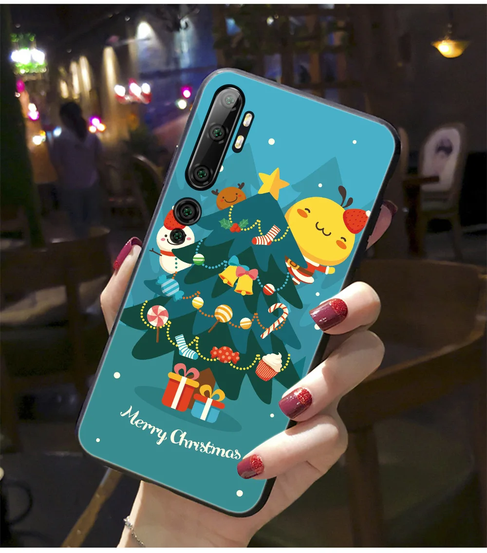 Для xiaomi mi Note 10 чехол для xiaomi mi 9 lite чехол Рождество солнечного света для xiaomi mi A3 чехол A2 cc9 pro cc9e Red mi 8 чехол 8A mi 8 mi 9t