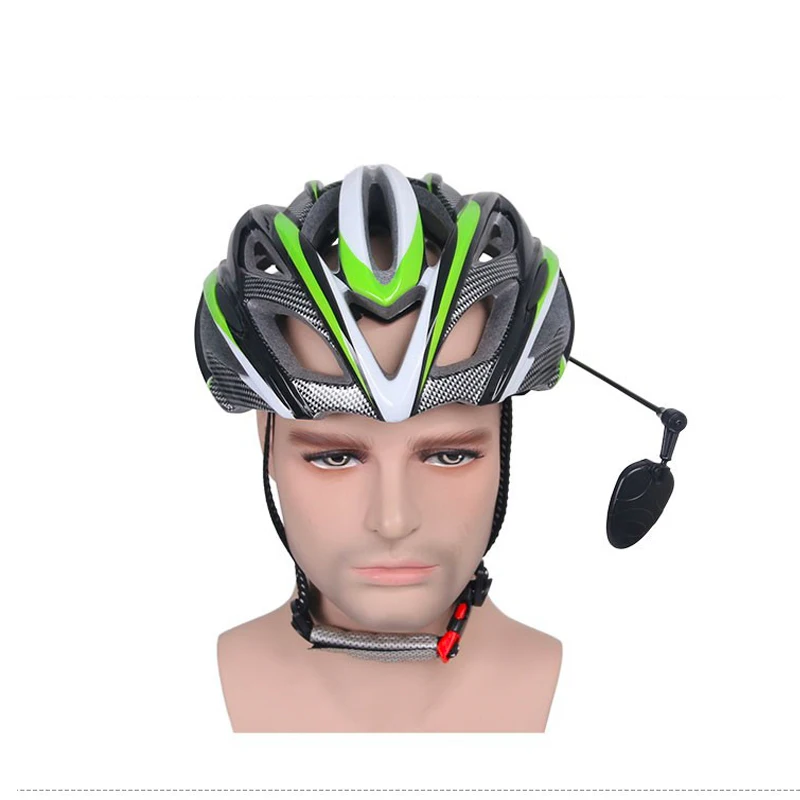 

bicycle rearview mirror Riding Universal Plastic Rotation Adjustment Helmet plane Rearview Mirror Bicycle Bike Parts extended