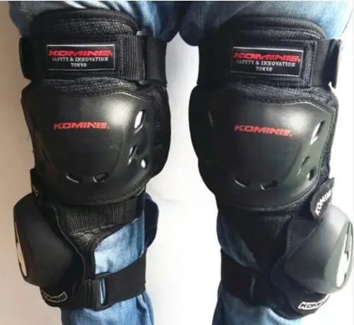Komine Professional Motorcycle Knee Pad Protective Racing Dedicated Curved Grinding Block Slider Racing Plus bend Knee padD