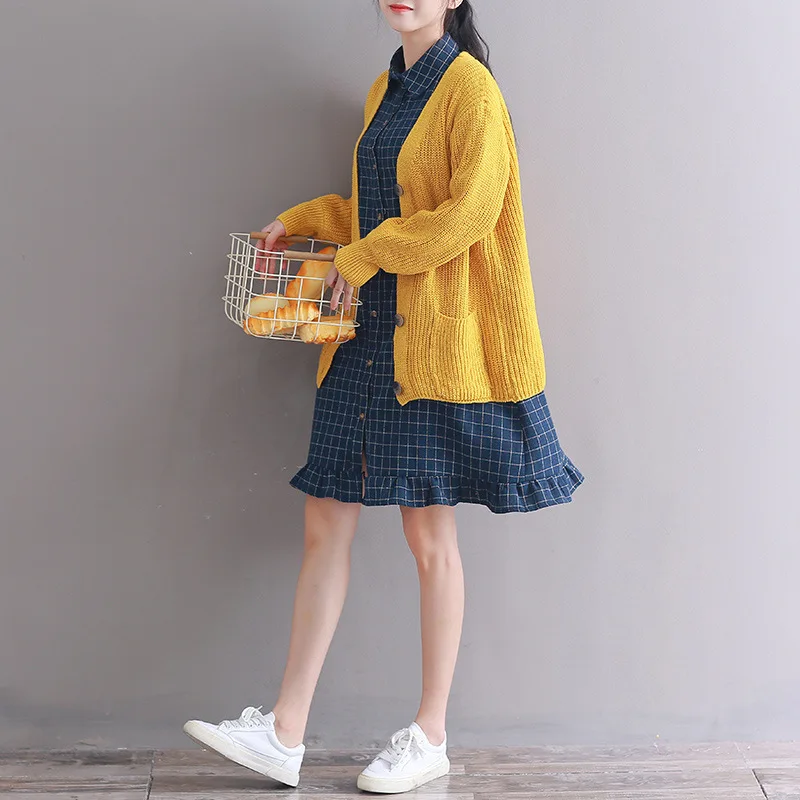 

[Photo Shoot] Autumn & Winter Korean-style Loose-Fit Sweater Coat