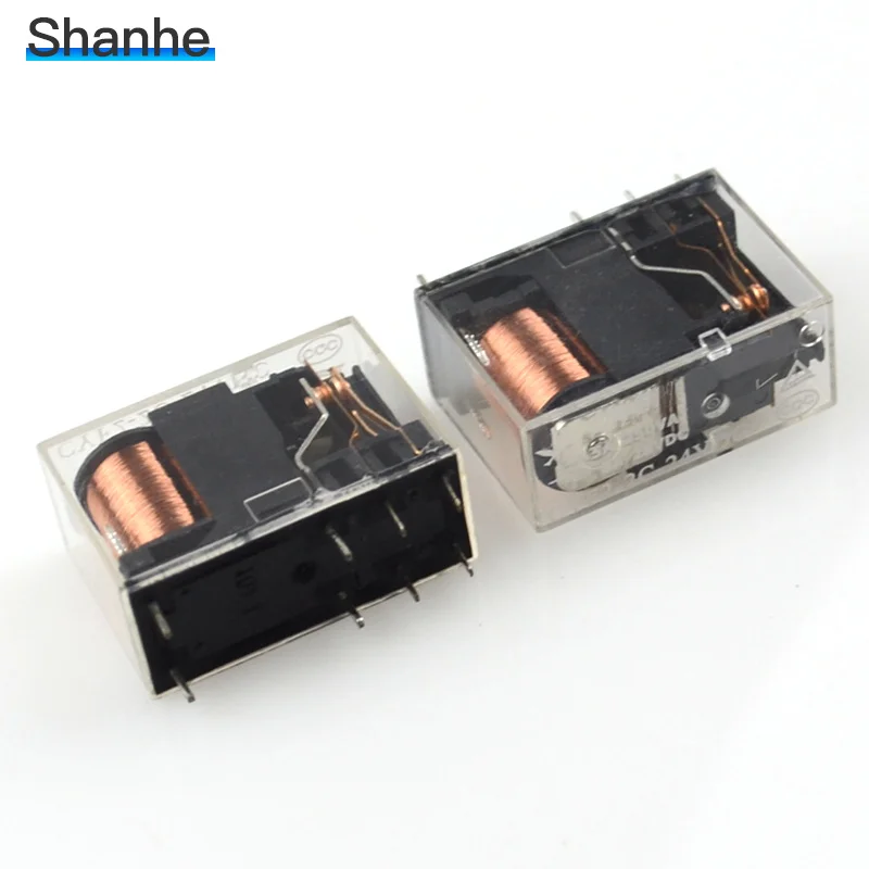 8 контактов 5A pcb реле dpdt реле питания 12V 24V dpdt реле