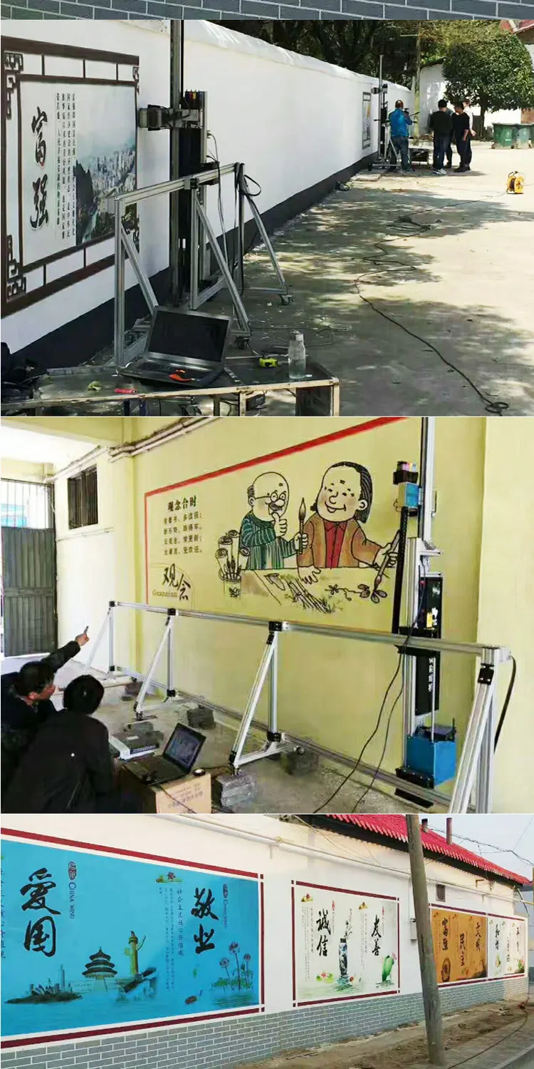  3D Effect UV Wallpaper Printing Machine Wide Wall Mural Printer Automatic High Resolution Factory W