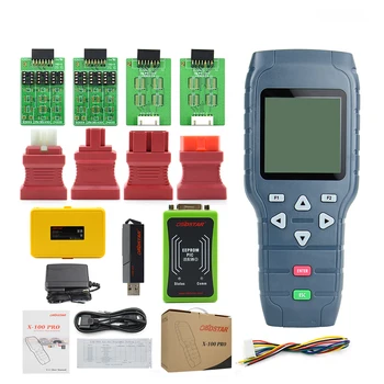 

OBDSTAR X-100 PRO Auto Key Programmer (C+D+E) Type for IMMO+Odometer+OBD Software Get the EEPROM Adapter