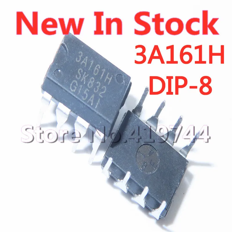

5 шт./лот 3A161H STR3A161HD 3A161 DIP-8 инверторный Кондиционер источника питания микросхема в наличии новый оригинальный ic