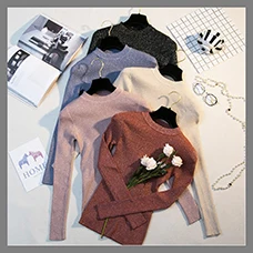 Women-Solid-O-Neck-Sweater-Autumn-Winter-Chic-Slim-Sweater-Casual-Long-Sleeve-Sweater-Ladies-Pullovers