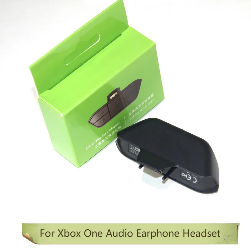 For Xbox One Stereo Headset Adapter Controller Audio Adapters Headphone