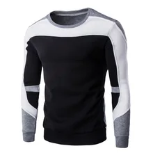 Litthing осенний свитер, мужской вязаный пуловер в стиле пэчворк, Мужской Повседневный пуловер, хлопковый тонкий пуловер для мужчин