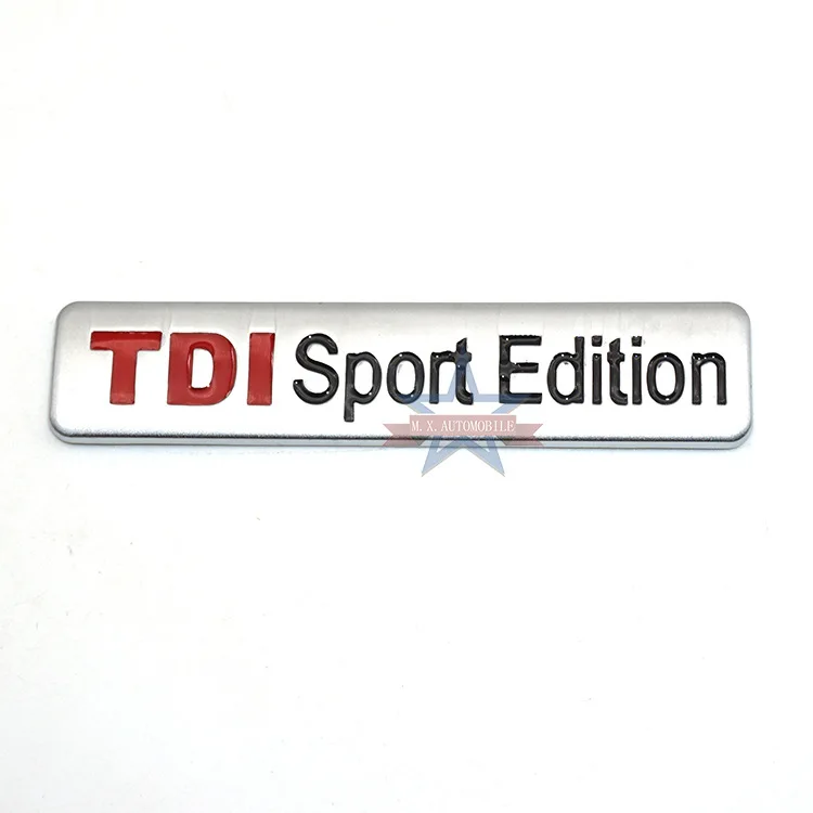 Подходит для Volkswagen Polo, Golf 6 7 TDI Sport Edition наклейка на бампер крутой ярлыки для украшения