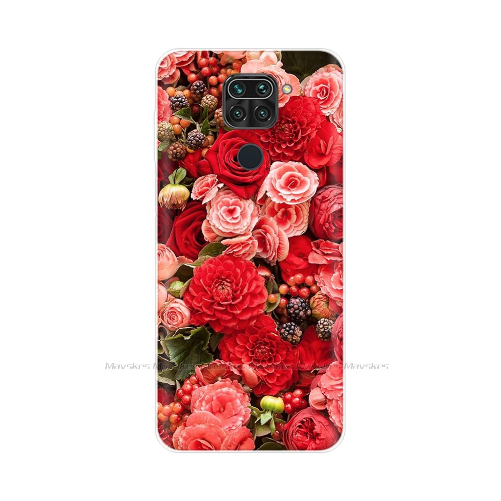 for xiaomi redmi note 9 Case note9 Silicon Back Cover Phone Case for redmi note 9s note 9 pro Soft Cases funds etui bumper coque xiaomi leather case case Cases For Xiaomi