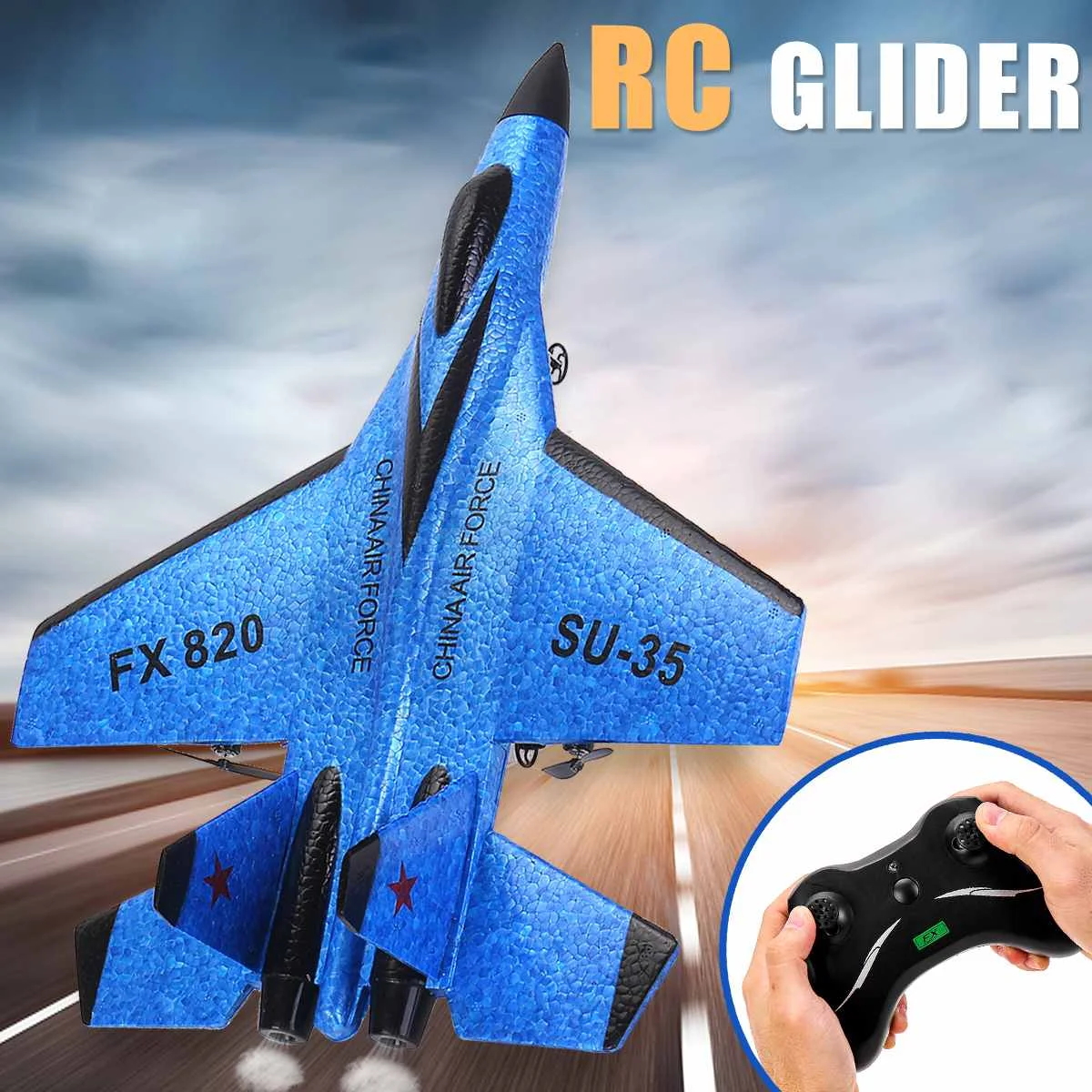 

Hot EPP RC Airplane Remote Controller Rtf Radio Remote Control plane Quadcopter Aircraft Gift for kids Battery power