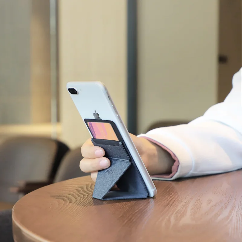 

Applicable to MOFT X ultra-thin stealth Apple phone card holder bracket folding portable car desktop lazy card holder bracket