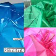 50 см* 122 см/шт прозрачная ТПУ-пленка Светоотражающая водонепроницаемая одежда дизайнерская ткань