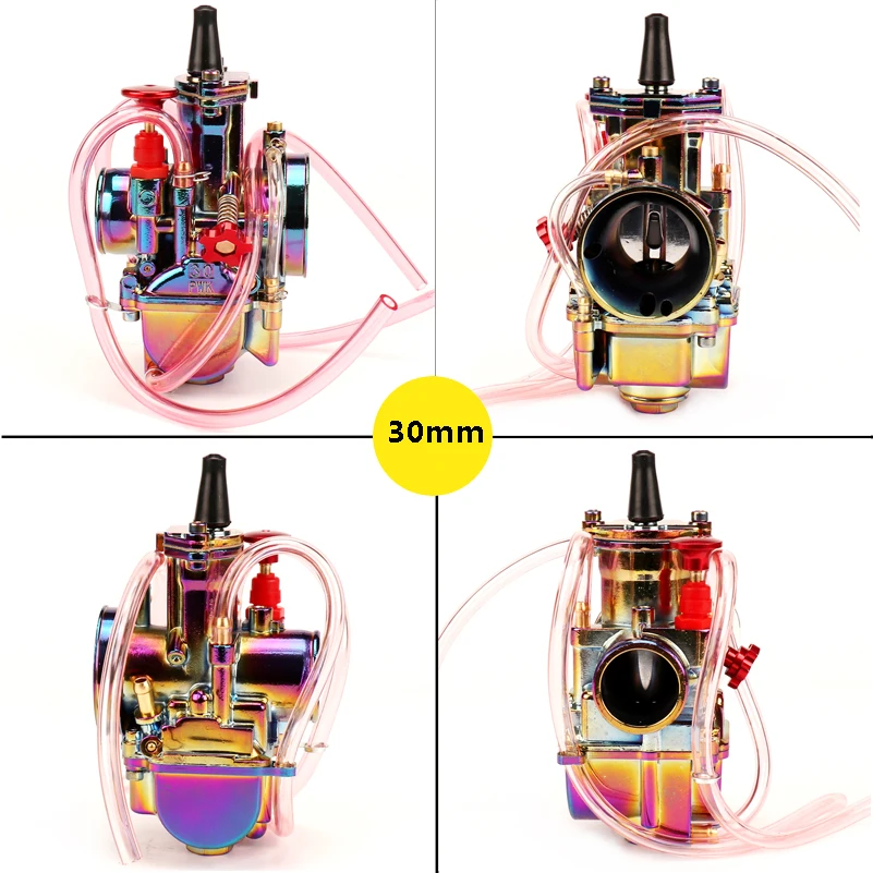 Мотоцикл PWK Карбюратор Carb 28 30 32 34 мм с power Jet 2 T/4 T Багги Quad Go Kart ATV UTV внедорожный скутер