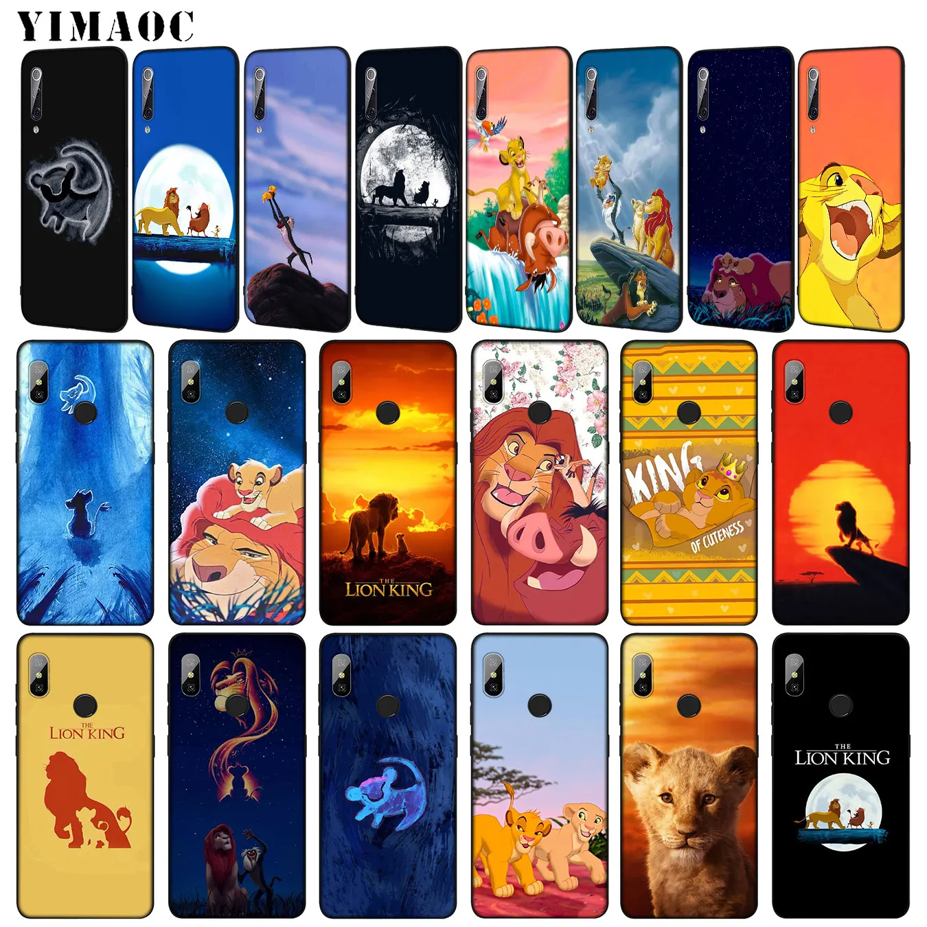 Hakuna Matata Cartoon The Lion King Soft Silicone Phone Case for Xiaomi Mi 10 A3 Pro 8 A2 Lite A1 5X 6X pocophone f1 mi9 MI10 |