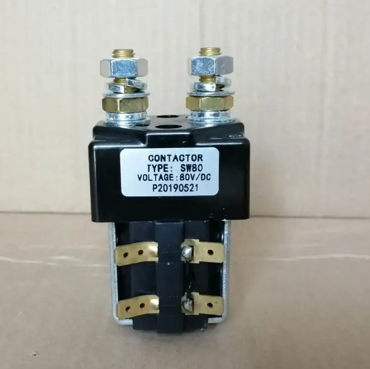 Контактор постоянного тока SW80 80 в ZJW100A для Albright SW80B 421T контактор типа Golf Cart Forklft