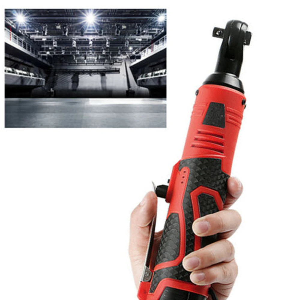 

1* 25V Right Angle Wrench Ratchet + 1*Charger Kits 3/8'' Impact Wrenches+Charger No Battery AU/UK/US/EU